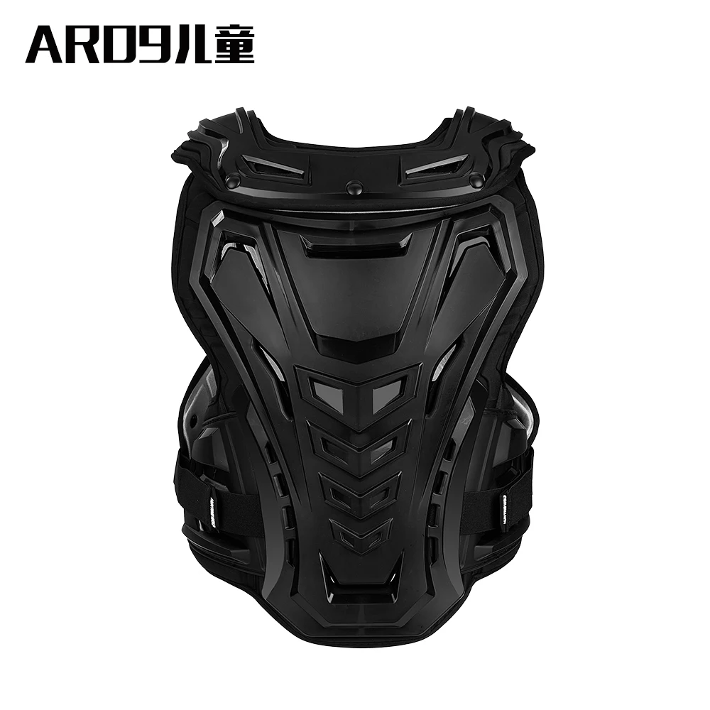 Kids Motorcycle Riding Body Armor Motocross Back Vest Chest Off-Road Cycling Protective Gear Shock Anti-collision Breathable