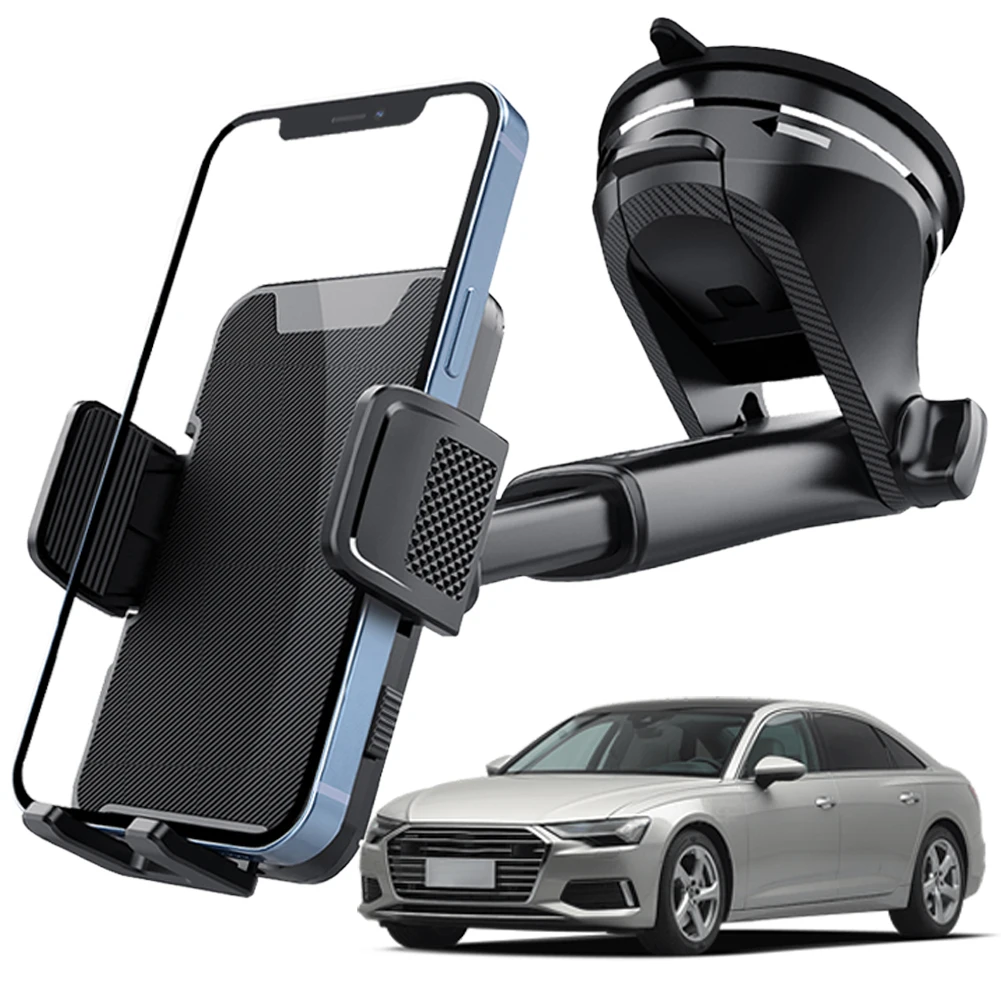 

Gravity Sucker Car Phone Holder 360° Rotation Dashboard Mobile Phone Stand Windshield Phone Bracket for Trucks RVs Vehicles