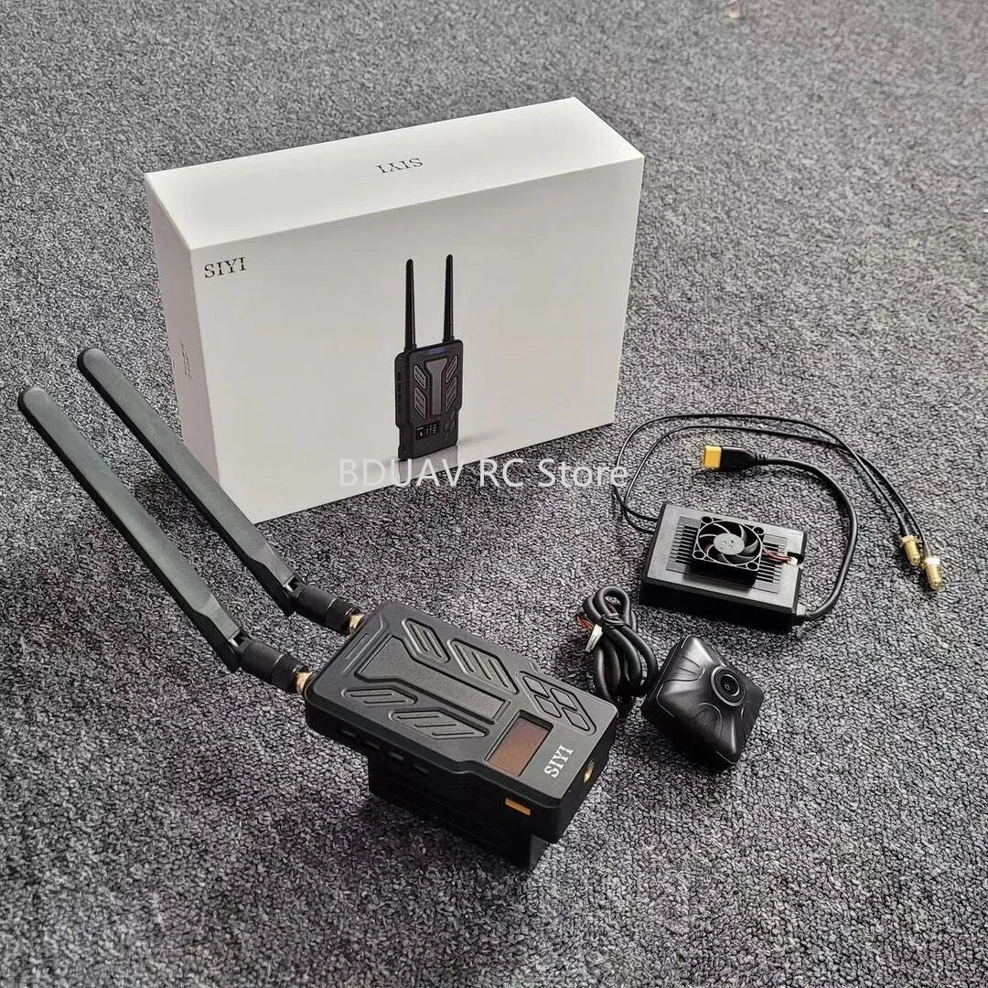 

SIYI HM30 Full HD Digital Video Link Radio System Transmitter Remote Control OLED Touchscreen 1080p 60fps 150ms FPV OSD 30KM