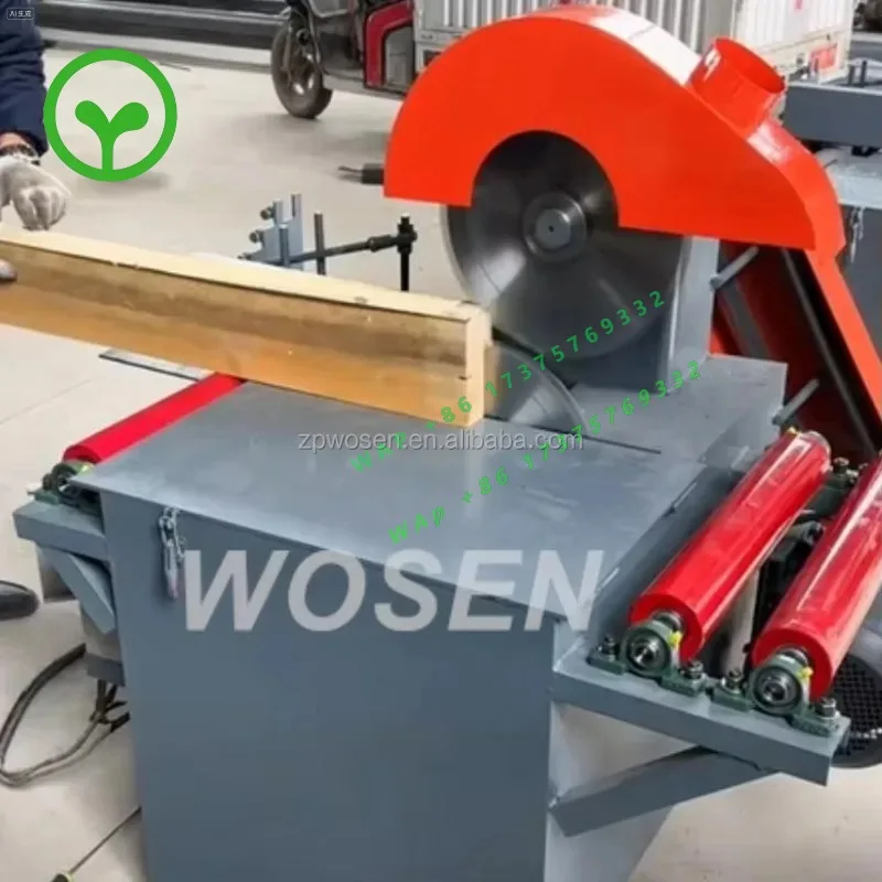 【2026】Professional Electric Double Blade Timber Wood Lumber Circular Cutting Table Saw Mill Gang Rip Saw Machine