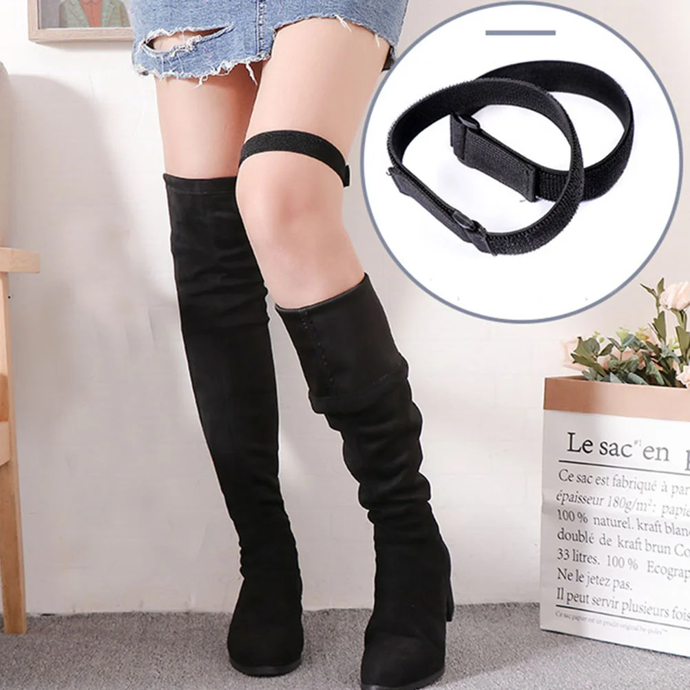 4 Set Boots Straps High Boots Anti-slip Strap Boots Nonslip Boots Non-slip Adhesive Tape Boots Anti-Drop Artifact Adjustable Adh