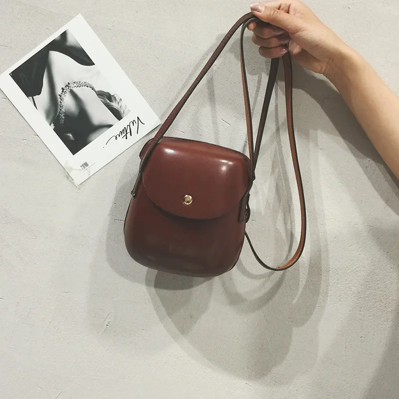 

Foufurieux Shell Bag Women New Fashionable Mini Bag Simple Mobile Phone Bag Single Shoulder Harajuku Package Cross-body Handbags
