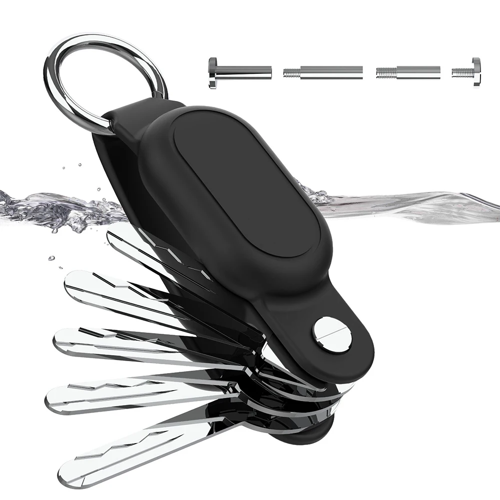 ซิลิโคนกรณีพวงกุญแจพวงกุญแจ IPX8 กันน้ําสมาร์ท GPS Tracker Anti-Lost สําหรับ SmartTag2 Finder