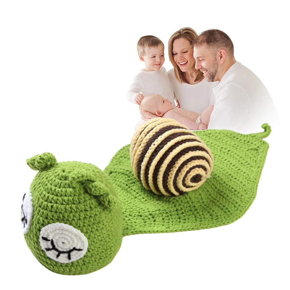 الطفل التصوير الدعائم سماوي الحلزون الوليد زي مجموعة محبوك دعوى التقاط الصور وتتسابق رائعتين الطفل التصوير الدعاوى