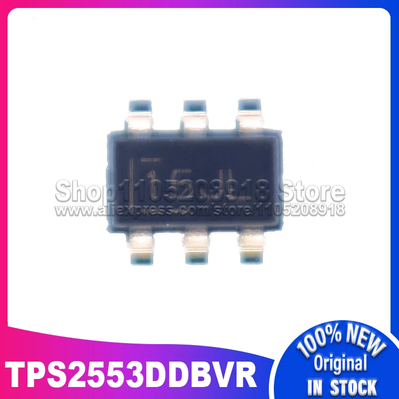 20 ~ 500 unids/lote TPS2553DDBVR TPS2553DDBVT 15JL SOT23-6 100% nuevo stock original