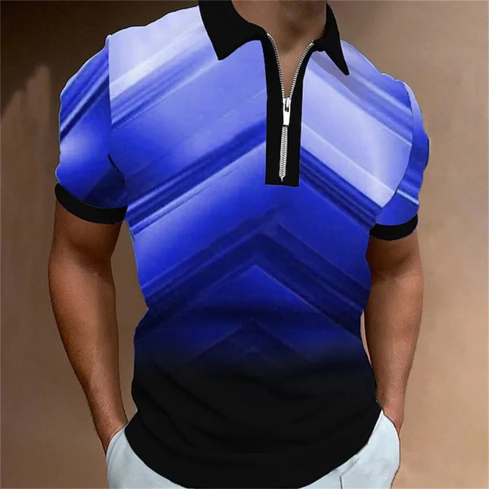 Men T-shirt Polo Elegant Shirts Short Sleeve Tee Print Men's Clothes Luxury Style Quick-drying Oversized Designer Original Tops