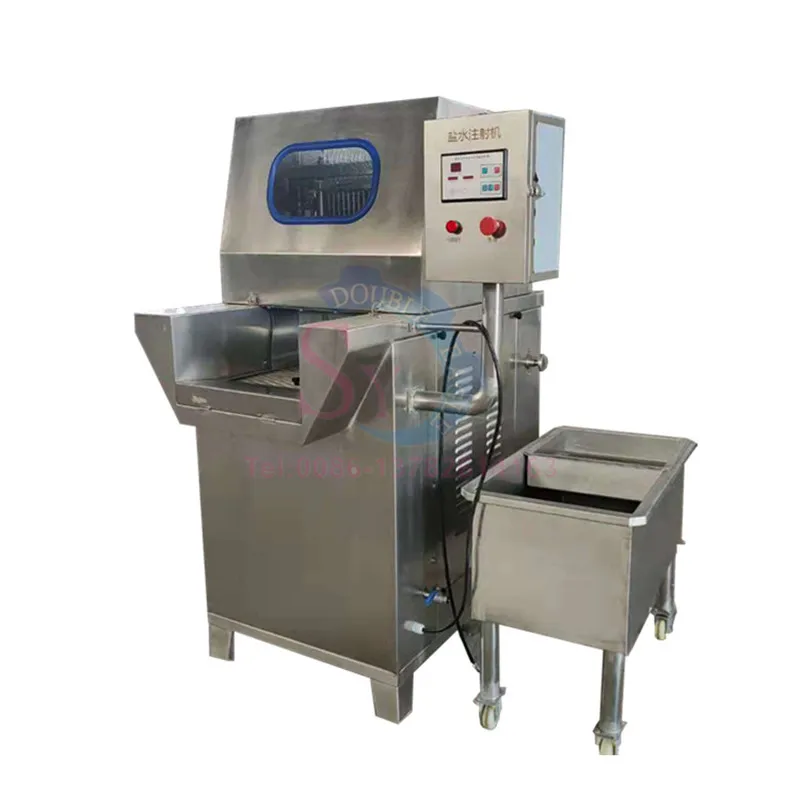 48 Needles Industrial Automatic Pork Meat Saline Injection Machine Chicken Brine Injecting Equipment Beef Injector 110V