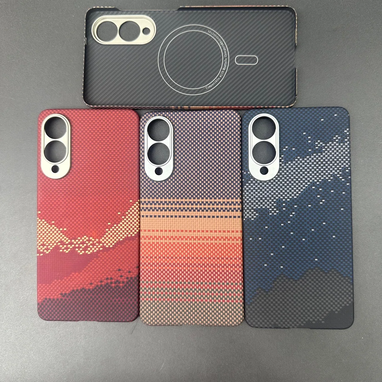 

Чехол для мобильного телефона из углеродного волокна для Galaxy S25 Edge, защитный чехол из арамидного волокна, ультратонкий чехол для Samsung Galaxy S25 Edge