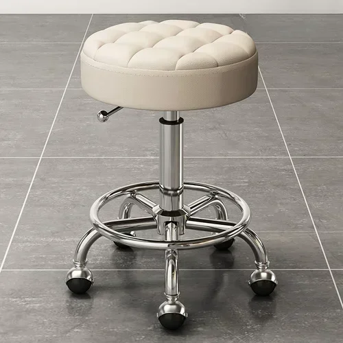 

Золотое парикмахерское кресло, модный табурет, парикмахерская, скамейка для волос, массажная клиника, офисное домашнее сиденье, инструмент, поворотный Cadeira в продаже