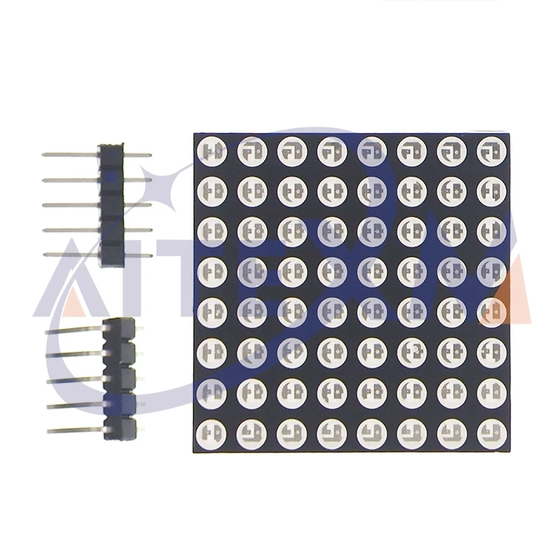 Picture 4: MAX7219 R/G/B Dot Matrix Module 8x8 Microcontroller Module Display Module Finished For Arduino
