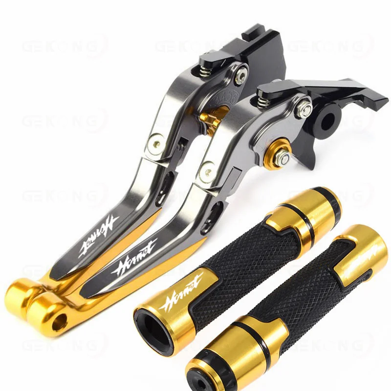 Para HONDA CB599 CB600 HORNET CB 599 CB 600 1998-2006 CB919 CB 919 2002-2007 palancas de embrague de freno extensibles plegables para motocicleta