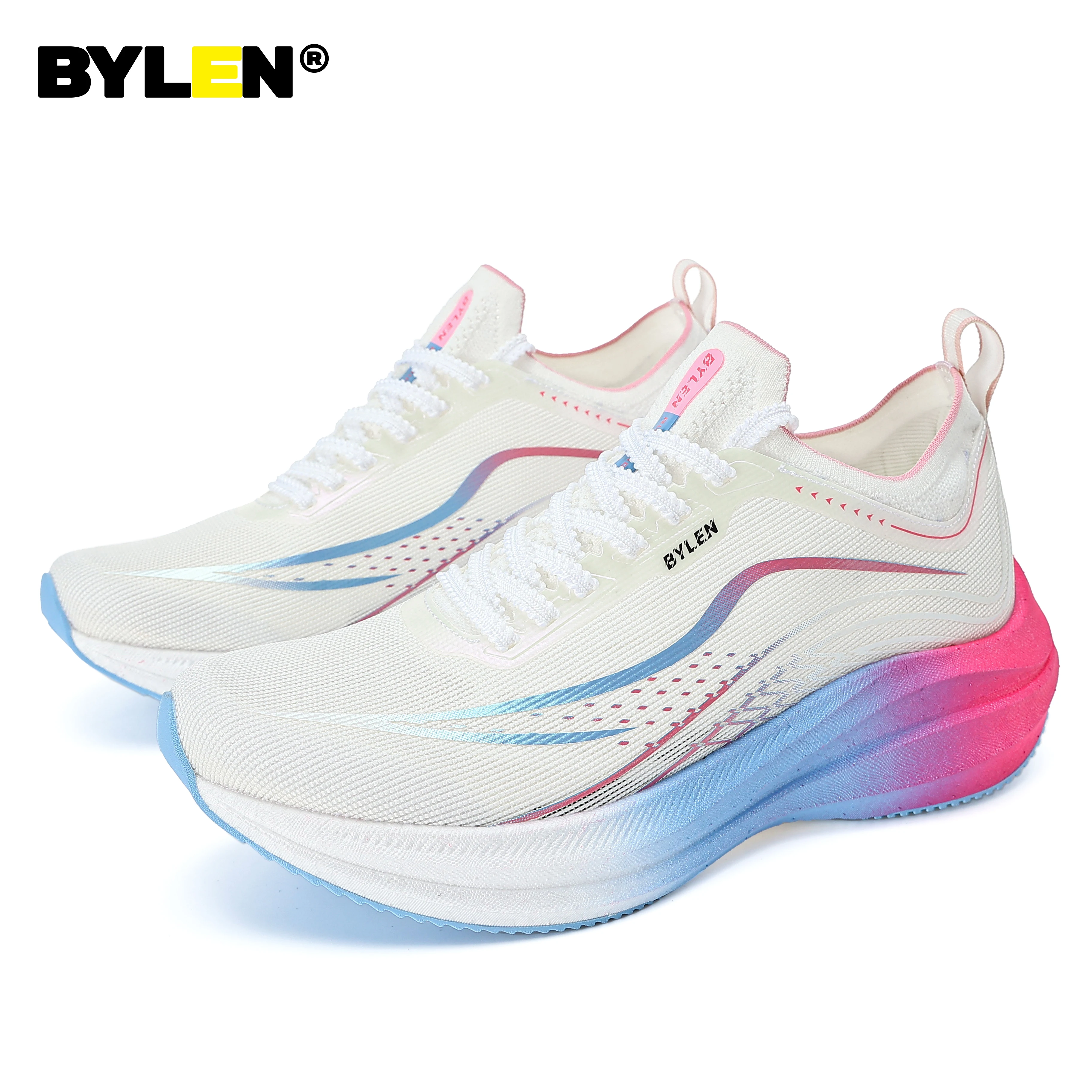 BYLEN Speed 3.0 2024 New Professional Marathon Racing Full-length Full Palm Carbon Plate Running Shoes