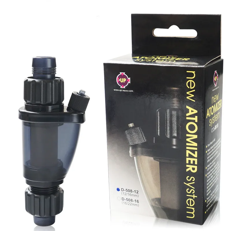 16/22mm Aquarium CO2 Atomizer System Diffuser Carbon Dioxide Fish Tank External Carbon Dioxide Reactor