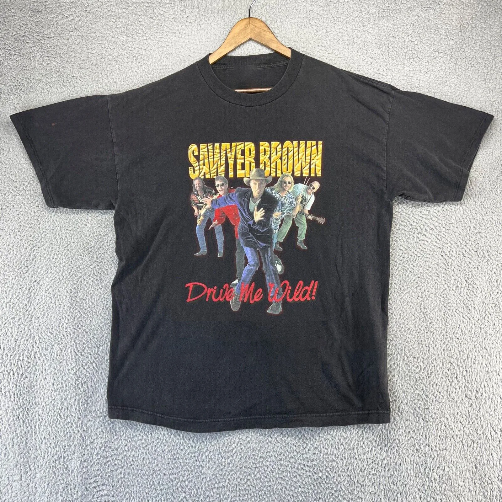 Sawyer Brown Drive Me wild Unisex T-Shirt All Size S To 5XL BO273