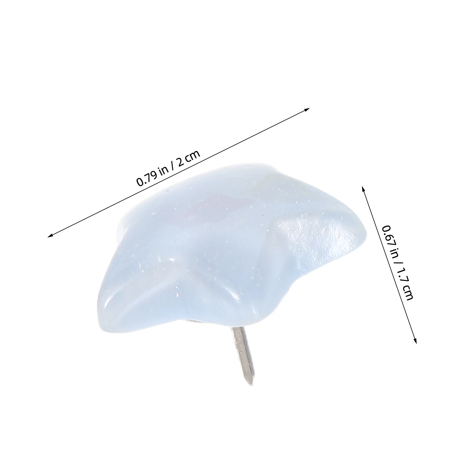 Kleurrijke Stervormige Kopspijkers 30 stks Diverse Push Pins voor Bulletin Board Wandkleden Kurk Display Kantoor Klas Gebruik