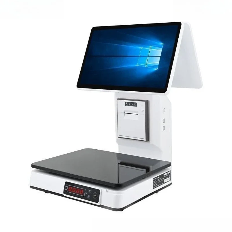 Intelligent weighing cash register, cash register, cash register electronic scale