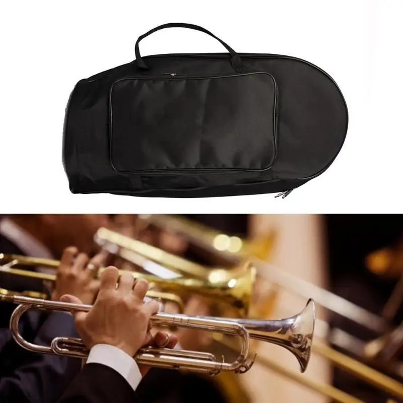 

652F Baritone Backpack Waterproof Upright French Horn Bag Horn Carrying Handbag