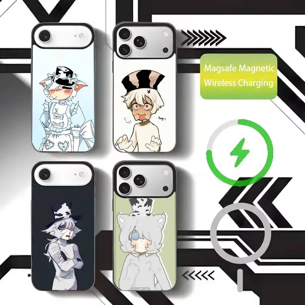 Funda para Teléfono S-Slendytubbies 3 G-Guardian para iPhone 17, 16, 15, 14, 13, 12, 11 Plus, Pro Max, Magnética para Carga Inalámbrica Magsafe