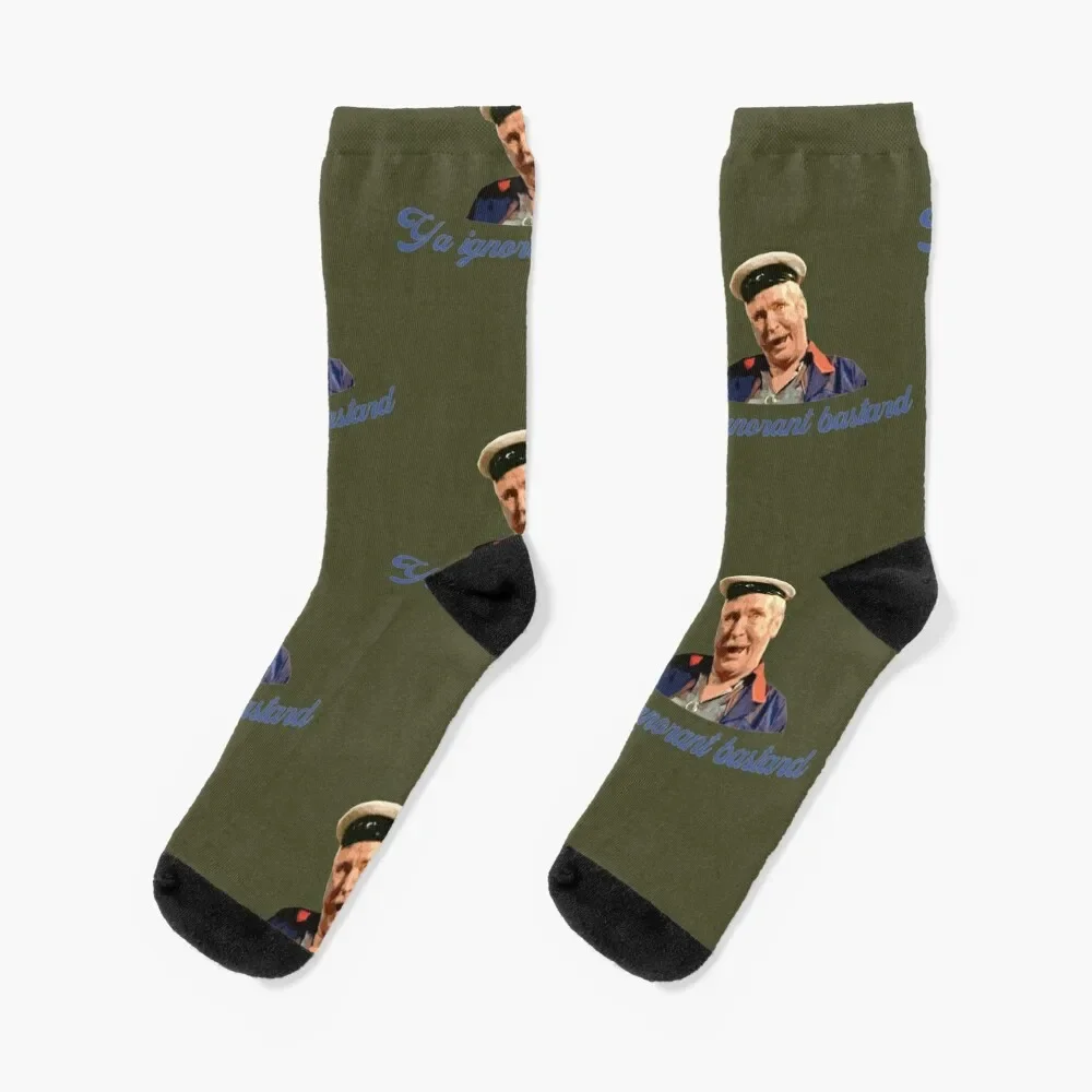 

Pat Mustard (Ya ignorant bastard) Socks Crossfit designer Antiskid soccer Stockings compression Woman Socks Men's