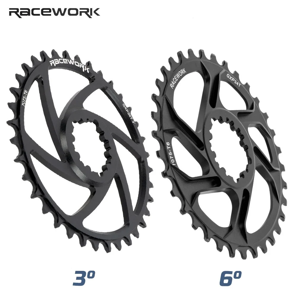 Racework 11 12 Speed Bike Chainring 3mm 6mm Narrow Wide Tooth Disc 30T/32T/34T/36T/38T Chainring for Sram NX XX XO GX GXP11