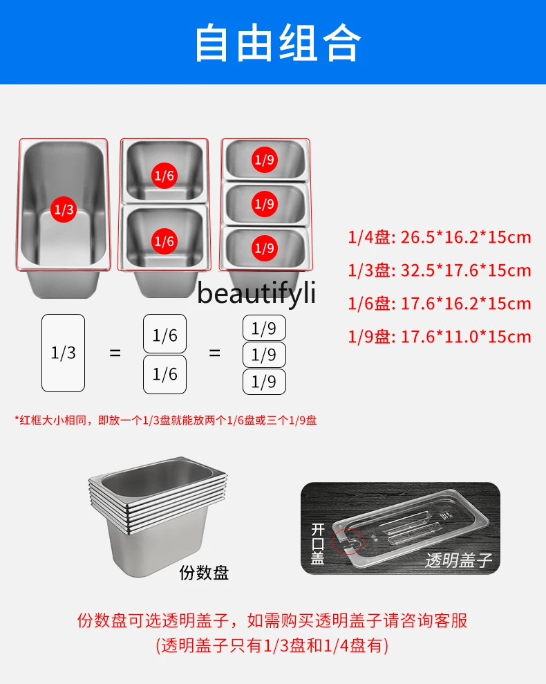 Desktop Refrigerated Display Horizontal Salad Fruit Fishing Cold Dish Buffet Food Preservation Freezer