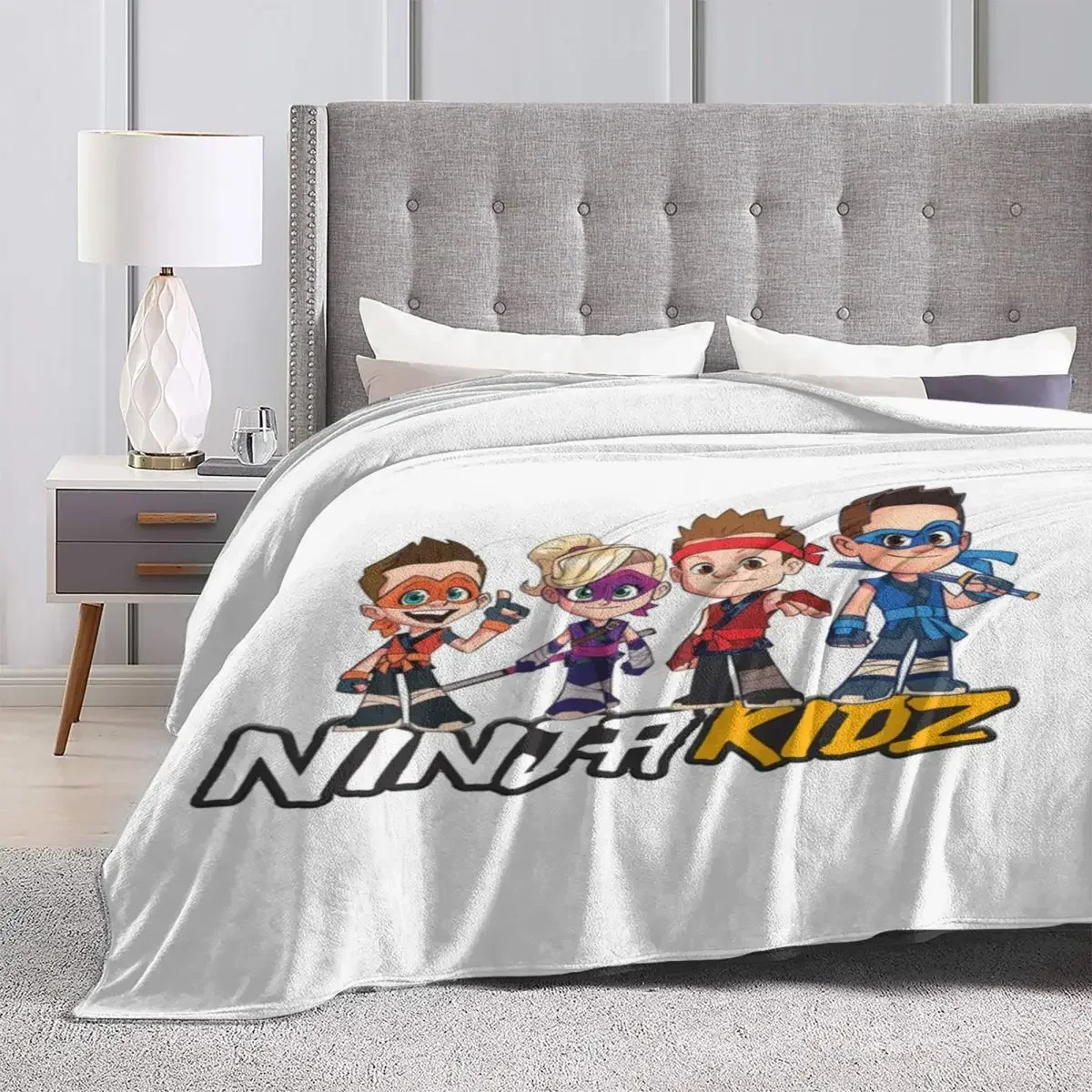 بطانية سفر نينجا للأطفال ، مفارش سرير تلفزيون ، فلانيل تلفزيون ، مفرش سرير ، أريكة ، كرسي ، أريكة ، غطاء سرير ، دافئ ، ناعم ، سفر #4