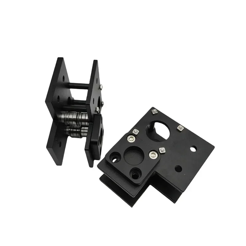 Blurolls Ratrig V-core3.1 3D Printer Aluminum CNC Open Front Motor Plates Cage Upgrade Kit Fitting for Enclose2.0 Version