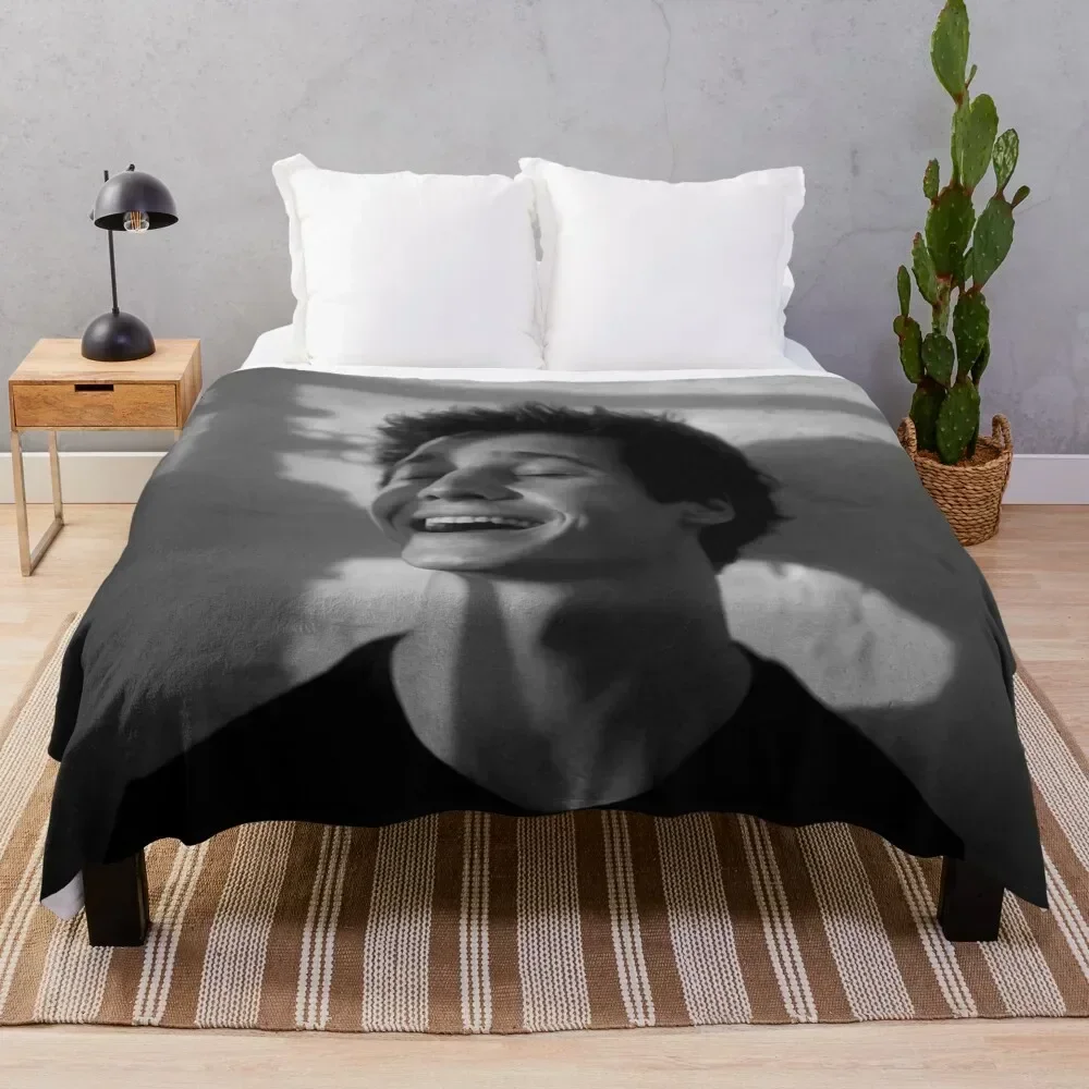 

Wincent Weiss Smile Throw Blanket Heavy Bed linens Baby Blankets