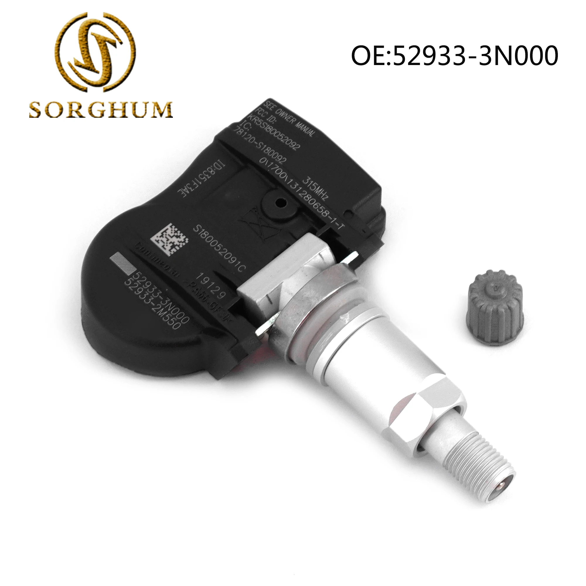 

Sorghum Car TPMS Tire Pressure Sensor For 14-16 Kia Optima Cadenza Hyundai Accent SE GL GLS Elantra GT 52933-3N000 52933-A5000