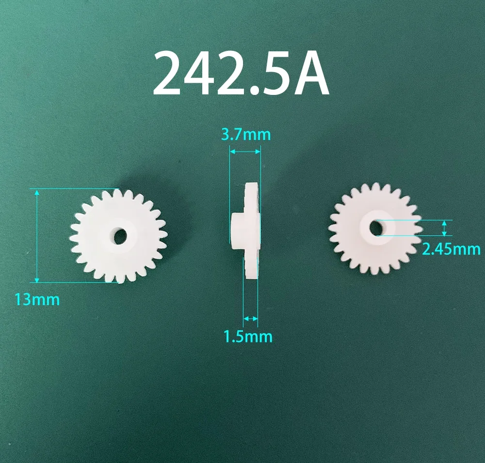 242.5A 0.5 متر والعتاد عجلة قطر 13 مللي متر 24 ثقب الأسنان 2.5 مللي متر ضيق لتقوم بها بنفسك لعبة مجسمة أجزاء المحرك ترس ملحق 10 قطعة/الوحدة