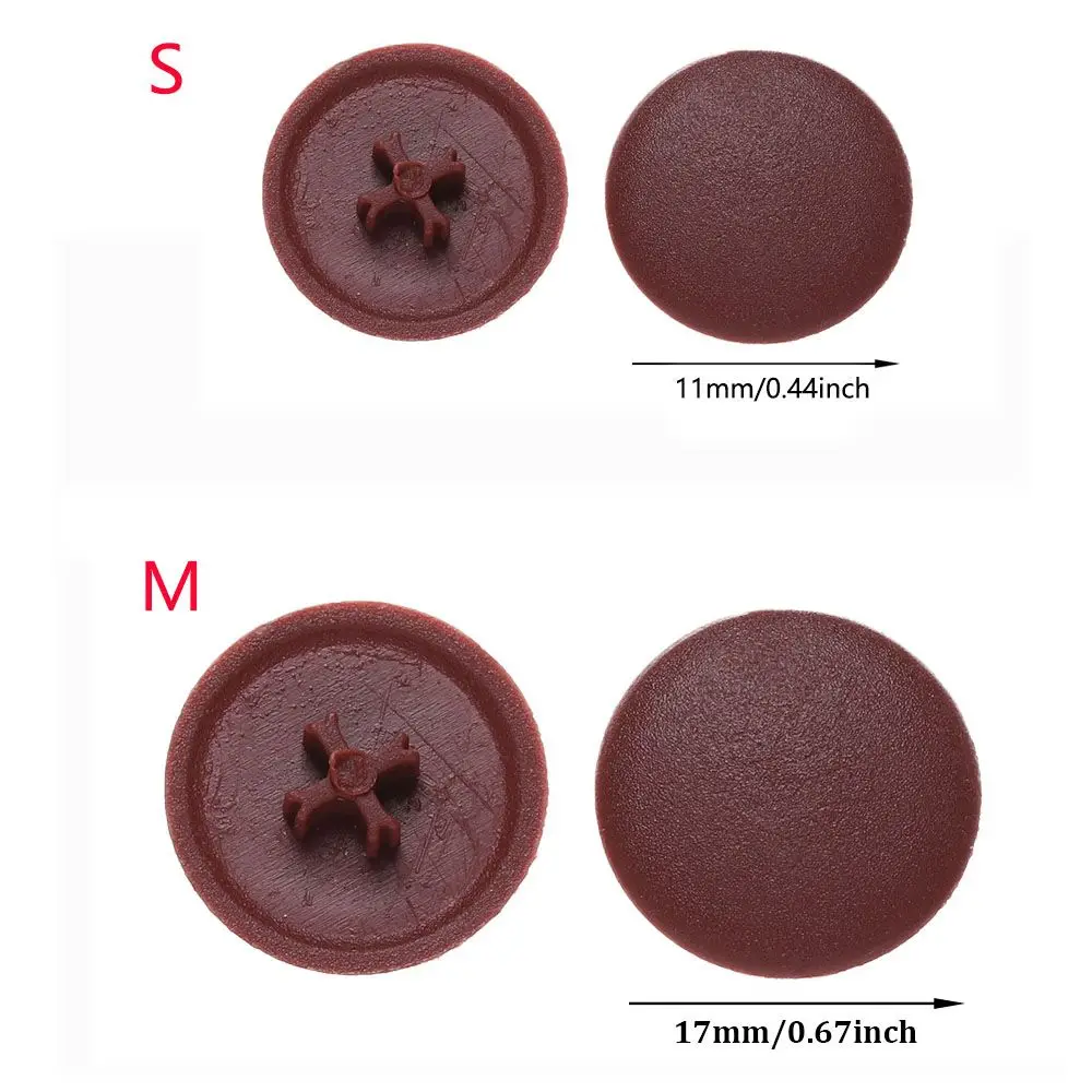 Ferramenta per mobili Decorazioni per la casa per auto Bulloni Dadi esterni Coperture Coperchi per viti Tappo a scatto autofilettante Dadi Coperture Viti Piega a scatto