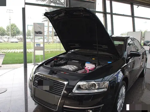 Imagen 2 del producto 1 amortiguador de capó para Audi A6 C6 4F2 4F5 2004-2010 2011 4F0823359 capó delantero puntales de Gas soporte de elevación amortiguador varillas de pistón