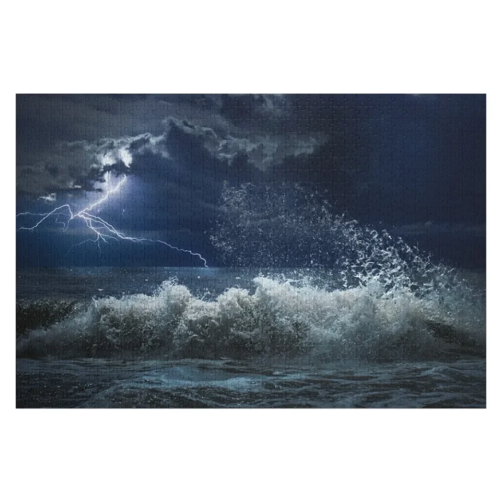 

Storm At Sea Art Jigsaw Puzzle Custom Wooden Name Jigsaw For Kids Customizeds For Kids Custom With Photo Puzzle