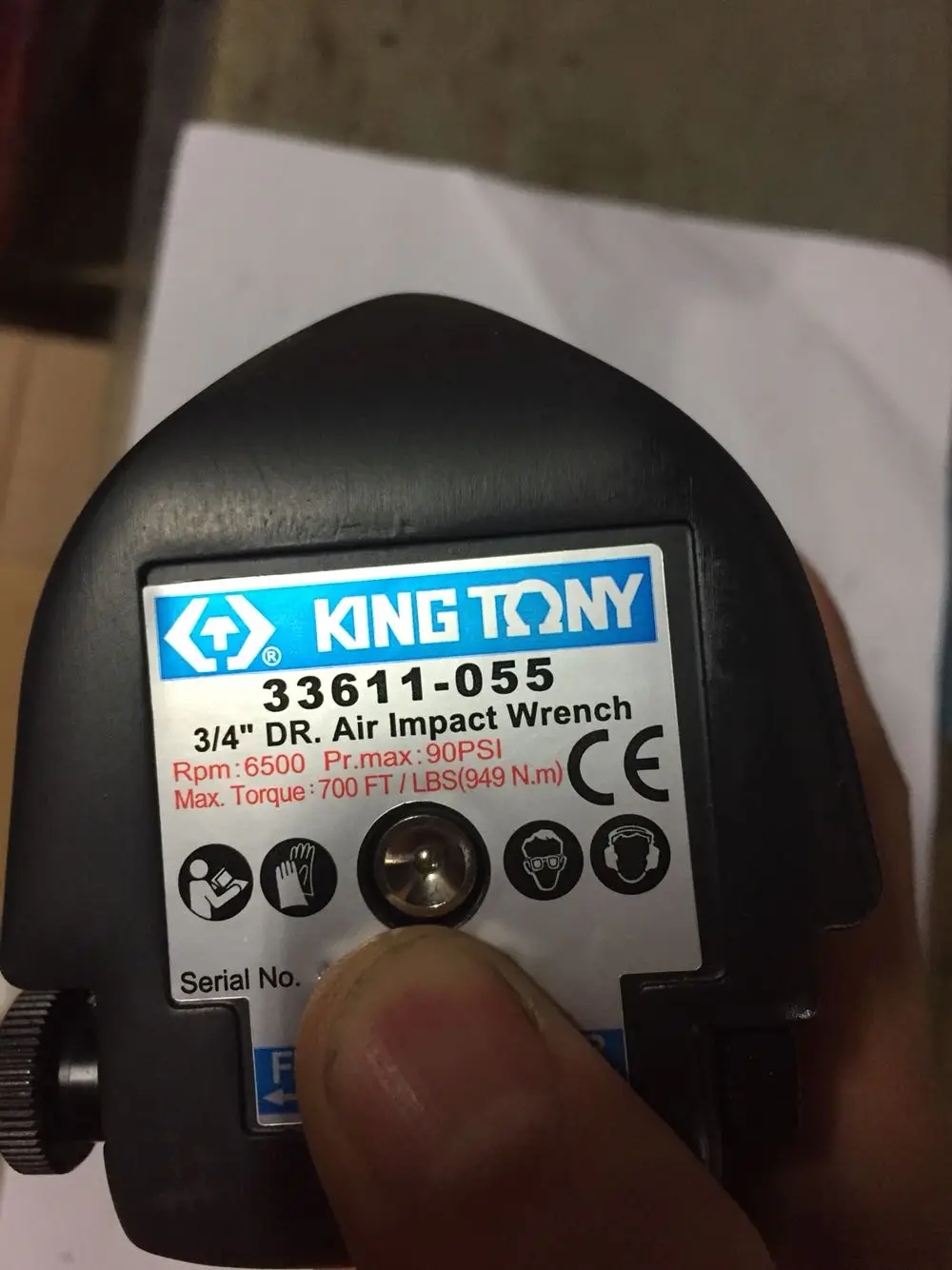 KINGTONY Taiwan Blue Ribbon Tool 3/4