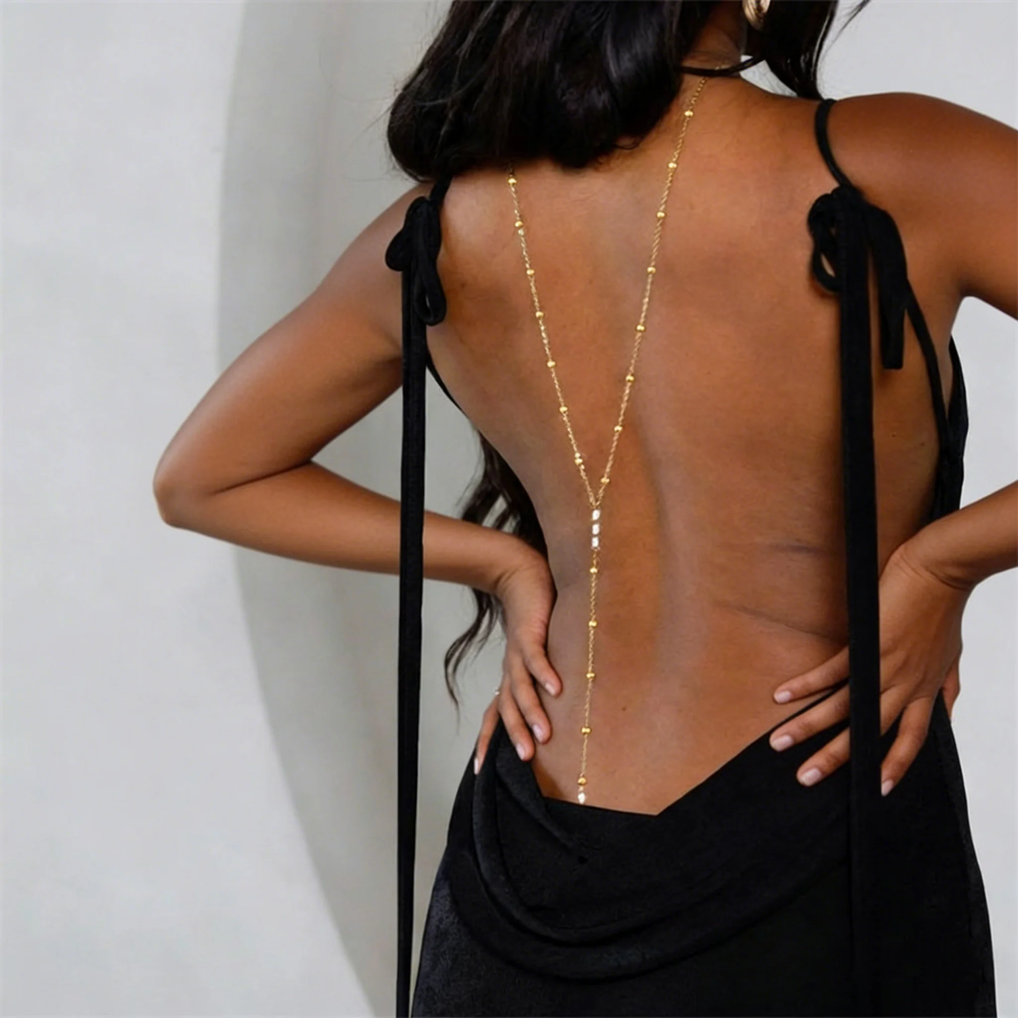 Retro Uzun Bağlantılı Zincir K - Body Jewelry Dress incelemesi ve fiyatı