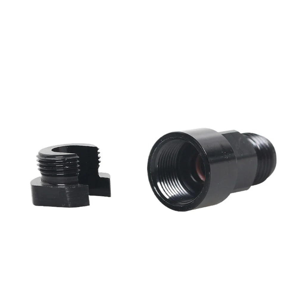 2Pcs 6AN Aluminum Fuel Line Quick Connect Fitting for EFI Systems with 3/8 inch and 5/16 inch Line Compatibility
