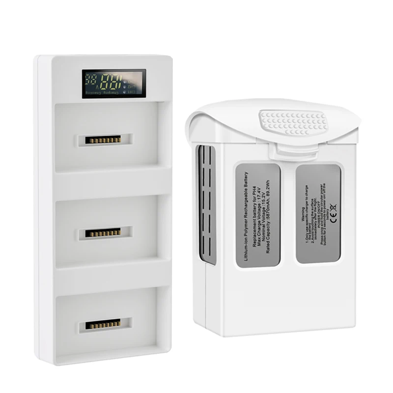 5870mAh Batterij voor Dji Phantom 4 Pro Batterij Intelligente Vluchtaccessoires Batterijen Drone voor Phantom 4 RTK Batterijen Oplader