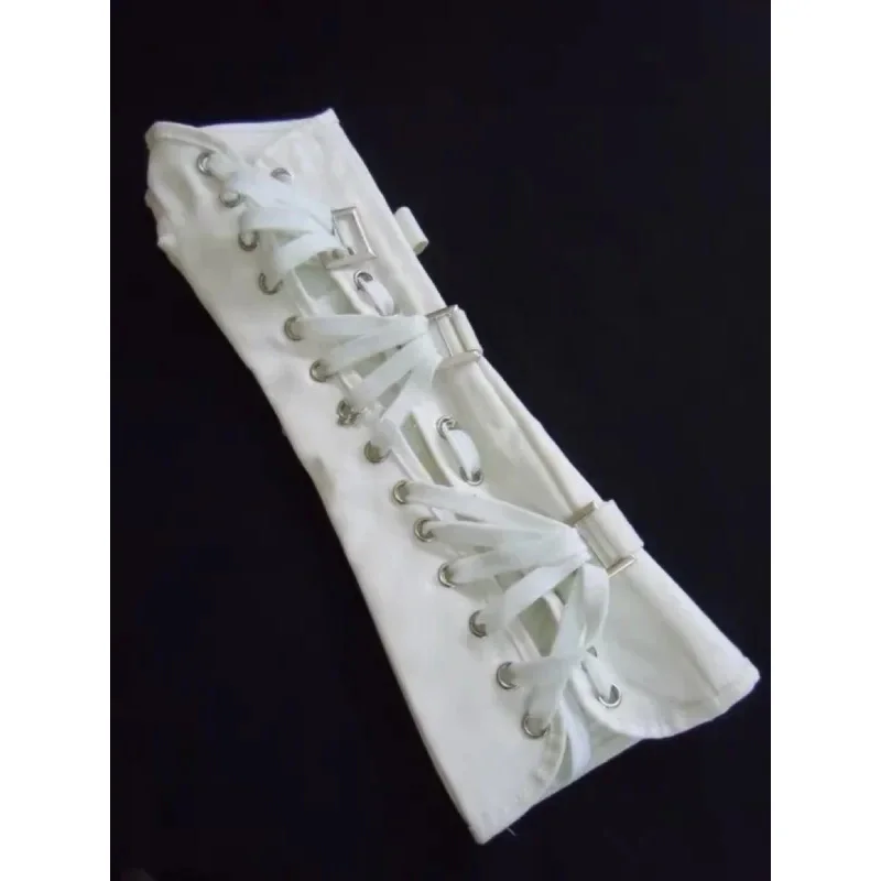 Michael Jackson Black And White Hand Cuff MJ Punk Armbrace Bad Jam Gloves Costume Party Artificial MN9