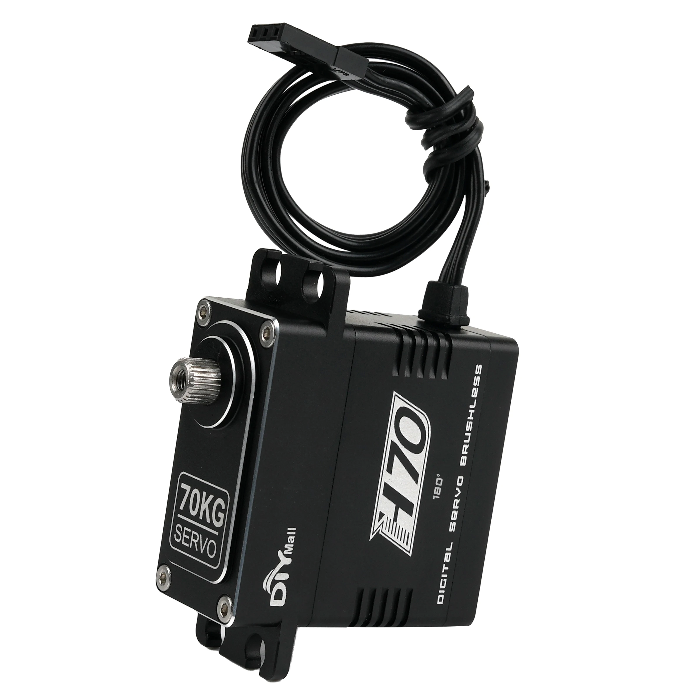 H70 70kg.cm HV Servo sin escobillas 7,4-12V 180 grados IP68 caja de aluminio impermeable para Robot submarino 1/5 oruga