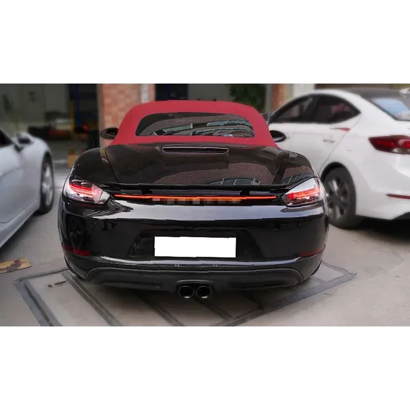 

TYPY New LED Tail Lamp Upgrade Modified For Porsche 718 Cayman boxster 2016-2023 Dynamic Signal Tail Lamp Auto Accessories