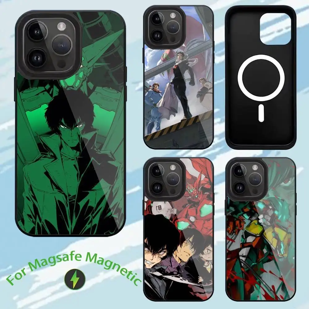 

Anime G-Getter Robo Phone Case For iPhone17,16,15,14,13,12,11,Plus,Pro,Max For Magsafe Wireless Charging cover