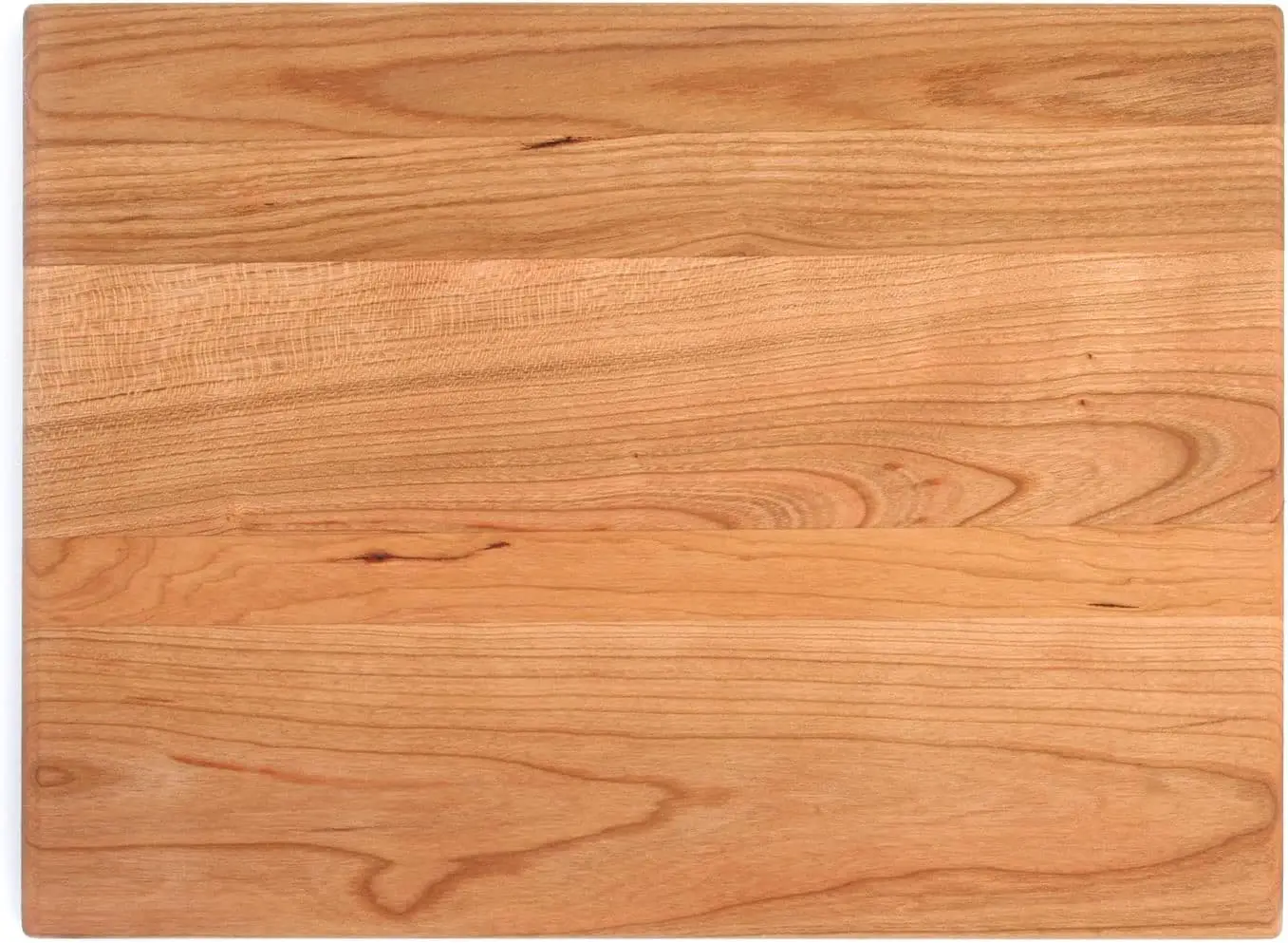 

Revival Woodworking 12 Inches x 9 Inches x 0.75 inches Flat Wood Cutting Board - Maple, Cherry, Walnut, Reversible, Wood