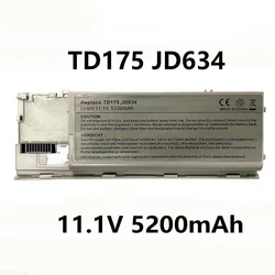 TD175 JD634 5200mAh 11.1V Laptop Battery For Dell Latitude D620 D620 ATG D630 D630 ATG D630 UMA/XFR Precision M2300 Series