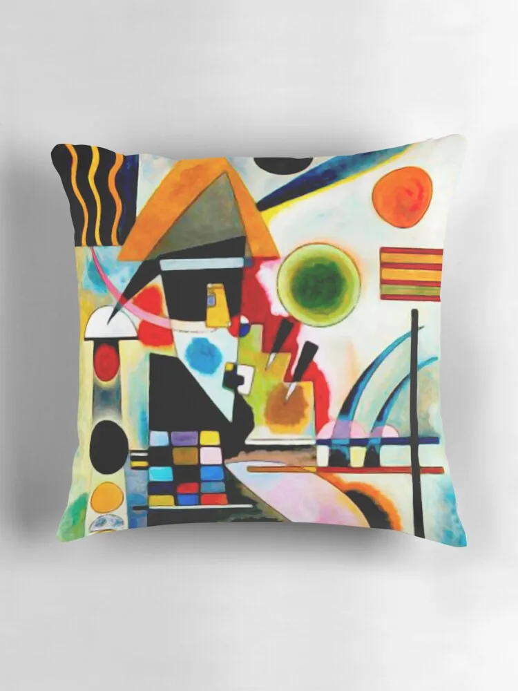 Kandinsky - Swinging Throw Pillow Pillowcases Bed Cushions Sofa Decorative Covers Cushion Child Pillow