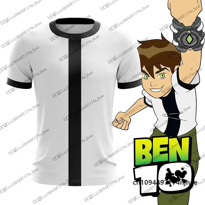 2026 Anime Ben10 Omniverse Ben Tennyson Cosplay 3D-Druck T-Shirt für Kinder Sommer Kurzarm-T-Shirts Sport Kinder/Erwachsenen Oberteile – Detail 5