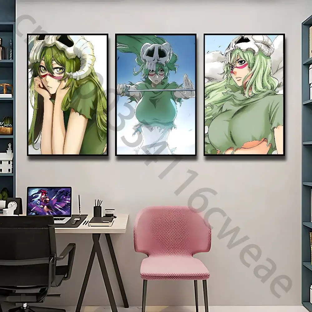 N-Nelliel Tu Odelschwanck B-BLEACH Wall Art Poster Print Wall Decor for Living Room Bedroom Home Decoration