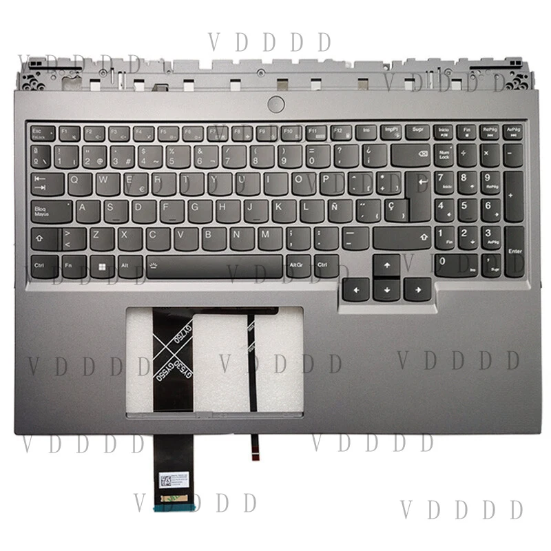L... For Lenovo Legion 5 Pro-16ACH6H 5 Pro-16ITH6H Spanish/Latin Keyboard Palmrest