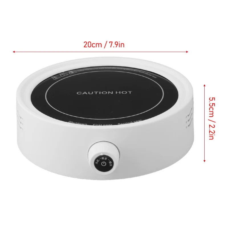 800W Electric Ceramic Stove Multifunctional Hot Plate for Boiling Water Making Tea Coffee Portable Countertop Cooker - view 6
