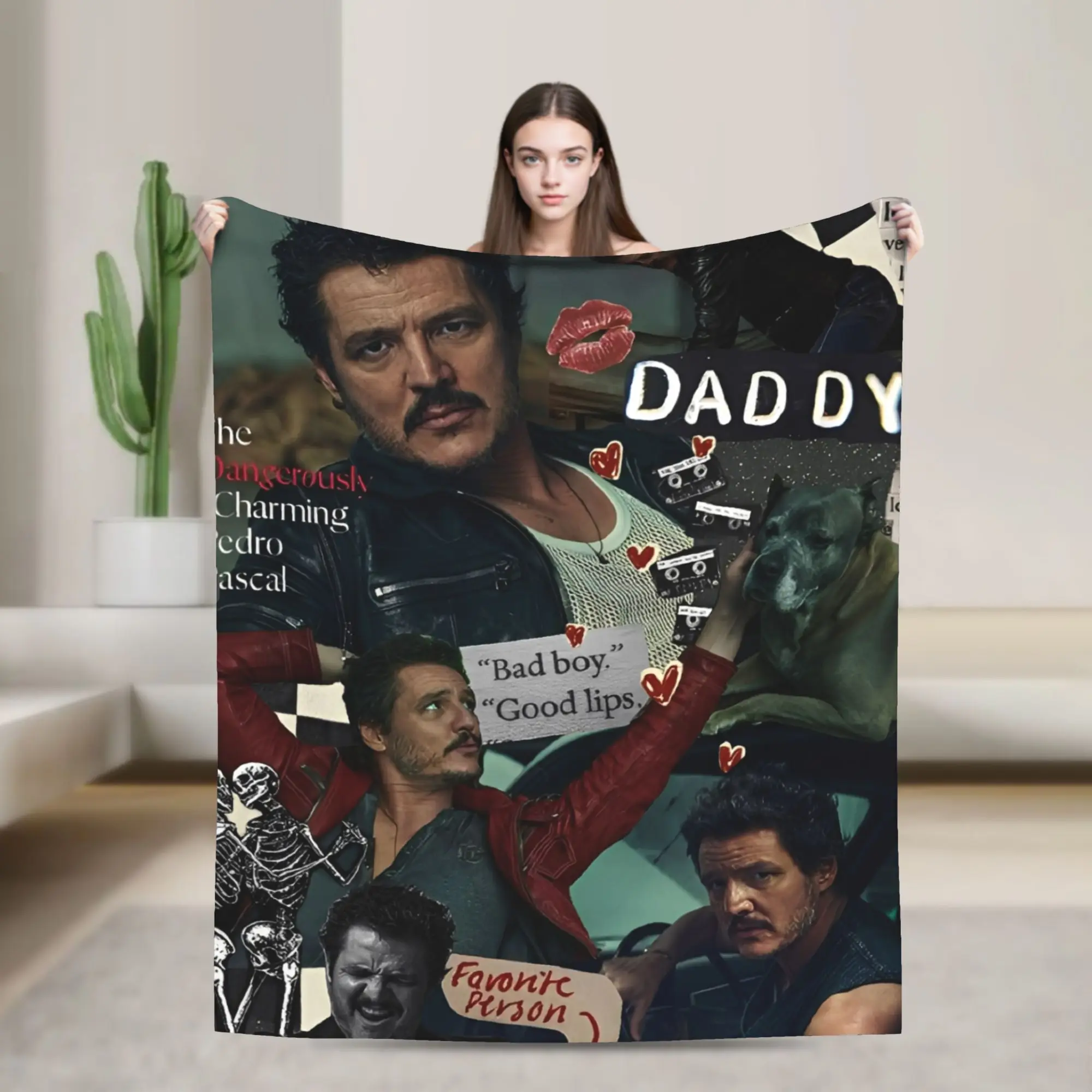 خوسيه بيدرو بالمسيدا باسكال الفانيلا بطانية سوبر الدافئة الفراش يلقي للمنزل ديكور السفر الجدة المفرش أريكة غطاء سرير