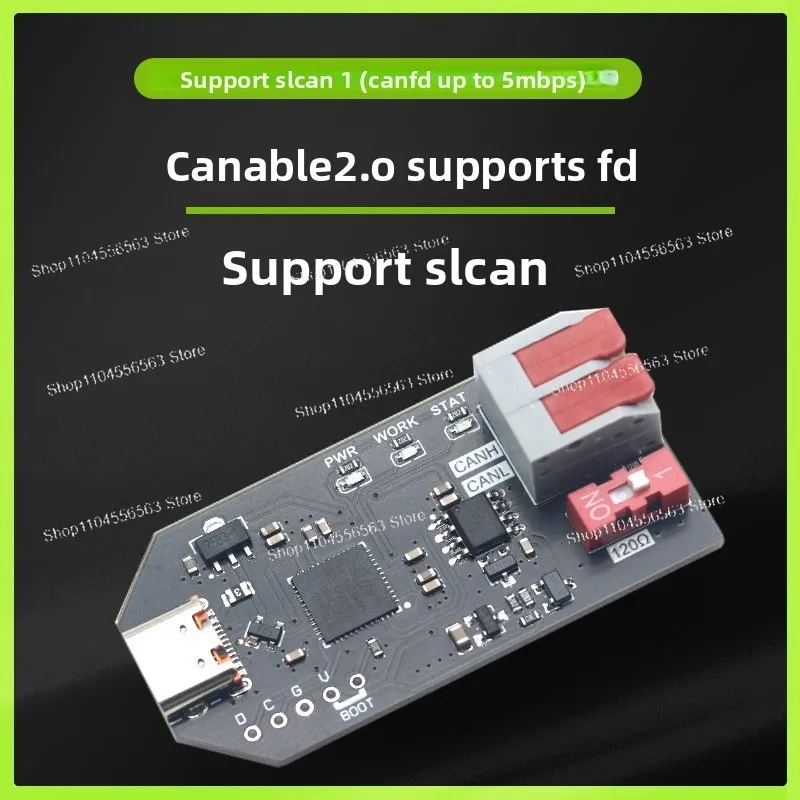 USB To CAN FD Adapter,  Linux Driver‑free CAN Bus Debug Tool